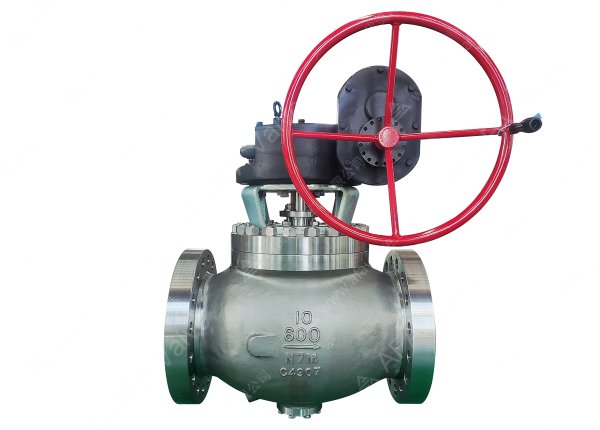 10" 600磅 N7M材质 顶装硬密封耐磨C型球阀